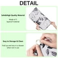 thumbnail image 4 of Microfibre Drying Mat for Kitchen Pink White Peony Flower Blossom Dish Drying Drainer Mat Absorbent Pioneer Drying Mat Washing Up for Glass, Plate & Cup 18inch X 24inch, 4 of 5