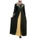 thumbnail image 4 of WILLBEST Vestidos de Algodon para Mujer, Falda Larga con Temperamento Contrastante Bañada En Oro para Mujer, Vestido de Fiesta de Manga Larga, Traje con Pañuelo para La Cabeza Grande​​, 4 of 4