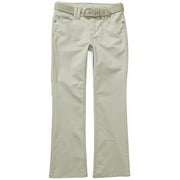 Faded Glory - Women's Twill Pants With Rivet Belt