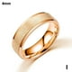 thumbnail image 2 of Anillo pequeño de acero de titanio esmerilado para mujer, estilo coreano, anillo de moda para pareja, para hombre., 2 of 2