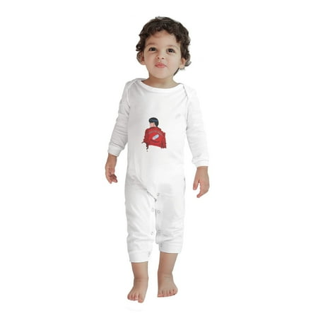 

AKIRA Baby Crawler Boy Girl Rompers Bodysuit Long Sleeve Jumpsuit Playsuit One Piece Outfit Clothes