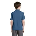 thumbnail image 2 of Sport-Tek Youth PosiCharge RacerMesh Polo-XL (Dawn Blue), 2 of 6