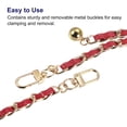 thumbnail image 4 of Uxcell Purse Chain Strap, 47" Adjustable Purse Straps Shoulder Replacement Strap, Red, 4 of 6