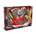thumbnail image 2 of Lanard Tuff Tools: Engine Overhaul - 25 pc Playset, Lights & Sounds, Motorcycle Engine Building Set, Realistic Mechanic Toy, Kids Ages 3+, 2 of 5