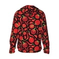 thumbnail image 3 of Haiem Tomatoes And Chili UPF 50+ Fishing Shirts for Men Long Sleeve UV Sun Protection Hoodie Non-Mask Outdoor Hiking Shirts, 3 of 9