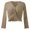 Khaki, variant on Long Sleeve Shirts for Women Bohemian Off The Shoulder Sheer Crop Top Bell Sleeves Flowing Oversized Crochet Hem Pullover Sweater Or Swimsuit Cover Long Sleeve Tops