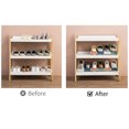 thumbnail image 3 of Labymos Shoe Slots Organizer Adjustable Shoe Slots Organizer Shoe Racks Shoe Space Saver Shoe Holder, 3 of 8