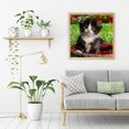 thumbnail image 4 of Cuadros Decorativos 5D bricolaje taladro completo diamante pintura gato Cruz puntada bordado mosaico Kit DQrwqpou Nuevos Originales, 4 of 8