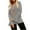 Gray women blazer, variant on Women's Blazer Coat Dressy Casual Button Down Puff Long Sleeve Open Front Cardigan Work Office Blouses Tops Coffee,S