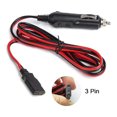 ZNGXYU Heavy Duty 16 Gauge 2 Wire 12V Plug CB Power Cord with 3 Pin