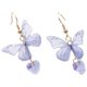 thumbnail image 5 of 1 par de pendientes colgantes de mariposa, pendientes decorativos de mariposa, pendientes colgantes para mujer, 5 of 6