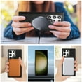 thumbnail image 5 of Allytechgroup Samsung Galaxy S22 Plus Magnetic Case, Retro PU Leather TPU Back Cover Compatible with Magsafe Shockproof Ring Holder Kickstand Phone Case for Apple Samsung Galaxy S22 Plus, Black, 5 of 8