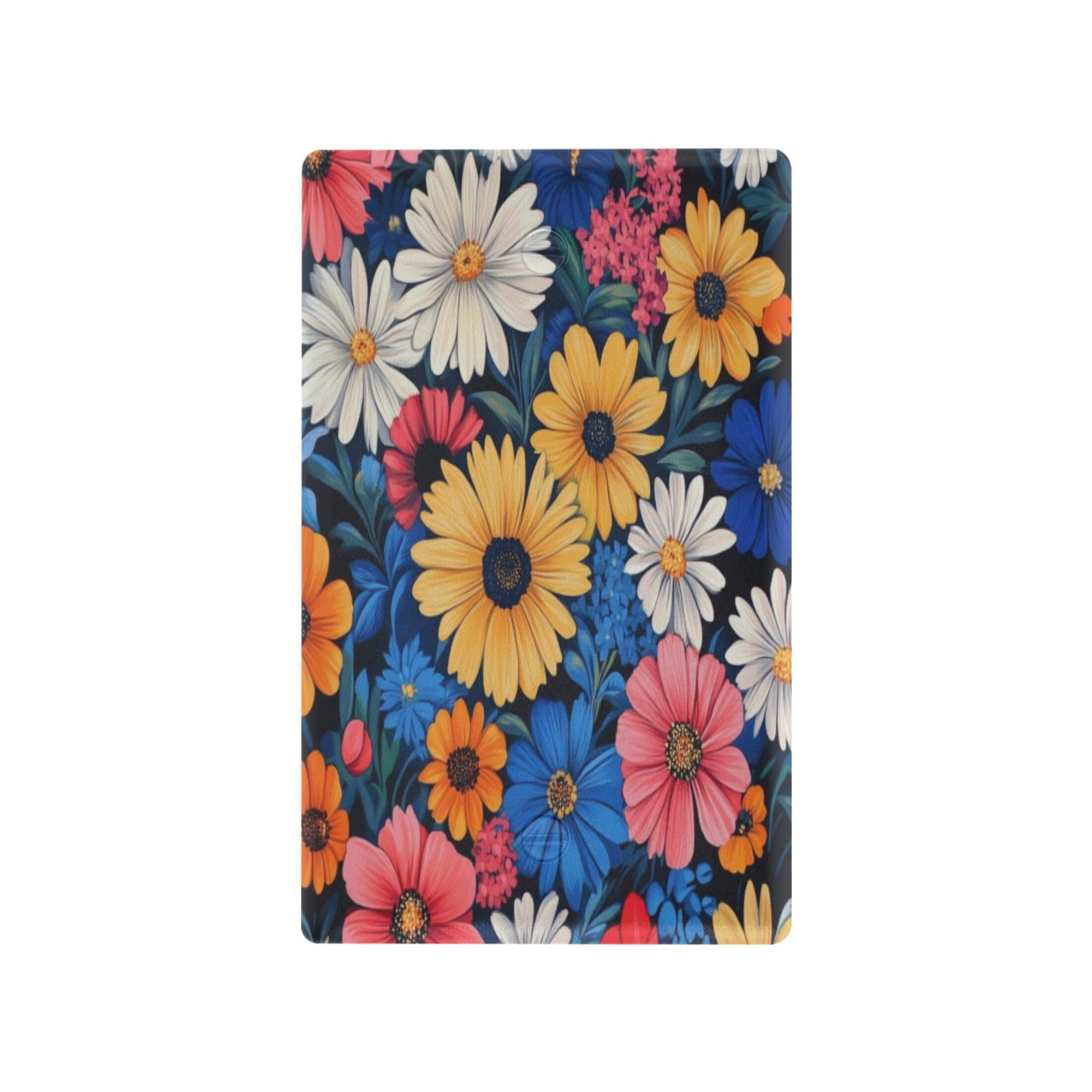 Switch Panel Switch Decoration 2.76x4.53x0.28 Inches Unused Outlet Cover Switch Plate Wall Plates Living Room Kitchen Bedroom Study Switches Colorful Pretty Flowers Seamless2