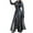 Black Winter Coats for Women, variant on UPPADA Womens Faux Leather Jackets Long Sleeve Windbreaker Winter Coat Lapel Collar Outwears Slim Trench Full Zipper Coats Winter Coats for Women Blusas De Mujer Elegantes