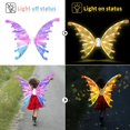 thumbnail image 3 of Maysida eléctrica Fairy Wings para niñas con LED y música, 3 of 6