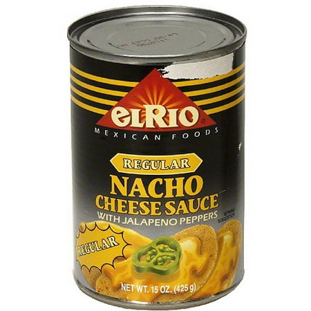El Rio Regular Nacho Cheese Sauce With Jalapeno, 15 oz (Pack of 12)