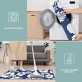 thumbnail image 6 of Pioneer Flower Floral Print Pattern Kitchen Rugs Sets Of 3,Kitchen Runner Rugs Non Skid Washable,Decorative Kitchen Floor Mats for Kitchen,Sink,Laundry,17"x30"+ 17"x47" + 17"x59", 6 of 6