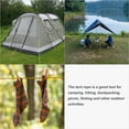 thumbnail image 5 of Unique Bargains 101.7Ft 4mm Nylon Reflective Tent Rope Guyline Camping Cord Orange Red, 5 of 5