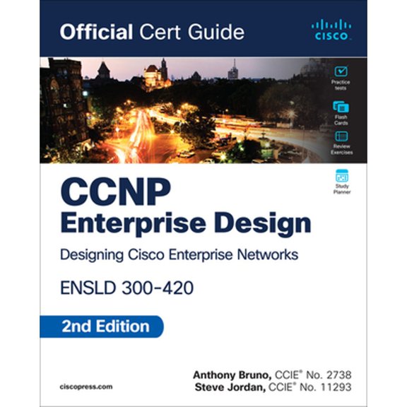 Pre-Owned CCNP Enterprise Design ENSLD 300-420 Official Cert Guide, 9780138247263, 0138247269, Paperback, 2 edition
