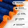 thumbnail image 4 of Baseball Blanket, Soft Flannel Baseball Throw Blanket Gifts fors Men Women Baseball Fans 60'''' x 50'''', 4 of 6