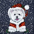 thumbnail image 3 of CafePress - Santas Westie Helper T Shirt - Women's Traditional Fit Dark T-Shirt, 3 of 4