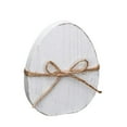 thumbnail image 2 of Easter Egg Decorations with Jute Bows for Rustic Home Decor, Tiered Tray Styling and Spring Holiday Table Centerpiece (Multicolor), 2 of 6