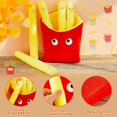 thumbnail image 4 of Food Pillows Cute French Fry Plushie Toy Food Stuffed Animals Removable Plush French Fries Pillow Funny Food Plushies, Creative Simulation Fries Plush, 4 of 4