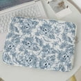 thumbnail image 3 of 11Inch Laptop Sleeve Quilted Laptop Bag Floral Laptop Carrying Case Fashion Bag (dark blue S), 3 of 8