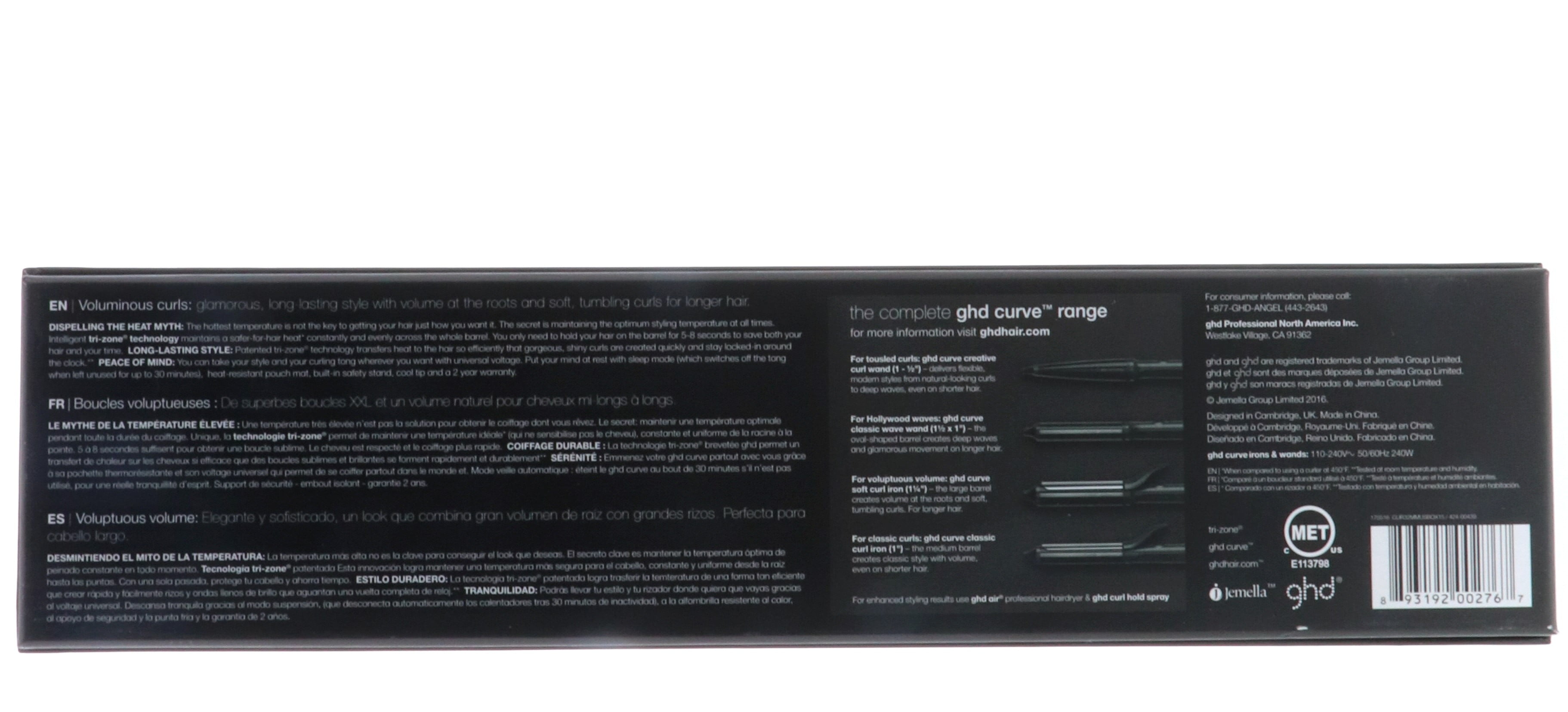 ghd Curve Soft Curl Iron 1.25
