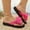 Hot Pink2, variant on 2026 Women's 3D Floral Sandals Dressy Flatform Thongs Flip Flops Summer Beach Vacation Fashion Casual Flip Flops Elegant Flower Slippers (Male,Watermelon Red)