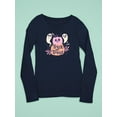 thumbnail image 3 of Bubblegum Trick Or Treat Long Sleeve Toddler -Image by Shutterstock,  5 Toddler, 3 of 4