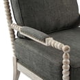 thumbnail image 6 of Modway Revel Upholstered Fabric Armchair in Natual Gray, 6 of 9