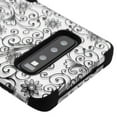 thumbnail image 3 of MyBat Tuff Image Hybrid Case for Samsung S10 Plus (6.4") - Floral Pattern, 3 of 7