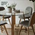 thumbnail image 4 of 36" Round Tempered Glass Table Top - 1/2" - Thick Flat Polished Edge, 4 of 6