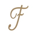 thumbnail image 1 of Wooden Letter Unfinished, Fameliya Font, Craft Cutout, 1 of 3