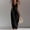 #0139-Black, variant on Women's Sleeveless V Neck Jumpsuits, Casual Button Down Rompers with Wide Leg Cargo Pockets, Lightweight Summer One Piece for Spring, Cute Utility Gift