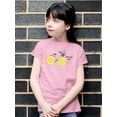 thumbnail image 2 of Never Look Back Lemon Bicycle T-Shirt Juniors -Image by Shutterstock,  Medium, 2 of 4