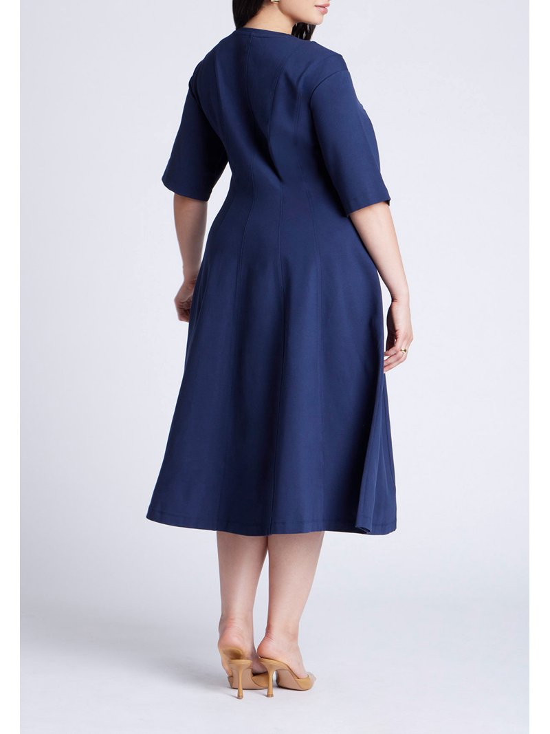 eloquii blue dress Dusty Blue Tulle Floor-Length Bridesmaid Dresses, MBD151 main image 1
