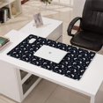 thumbnail image 3 of Long Mouse Pads for Desk,Black Cartoon Unicorn Pattern Desk Mats on Top Of Desks, Desk Mouse Pad Extra Large with 3mm Non-Slip Base and Stitched Edge for Gaming,Office,Work,Home 31.5"x15.7", 3 of 6