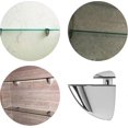 thumbnail image 5 of Glass Shelf Wall Brackets, 2 Adjustable Wall Mounted Glass Clamps with 4 Screws, Smooth and Stable, 3-10mm Thick Glass, for Shelves and Chair Corners, 5 of 5