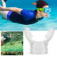 Transparent PVC Professional Scuba Diving Standard Bite Mouthpiece