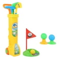 thumbnail image 1 of Juego de palos de golf para niños perfecl Juguete educativo interactivo amarillo, 1 of 8