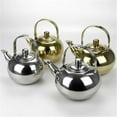 Large Capacity Stainless Steel Gold Tea Leaf Infuser Filter Kung Fu Tea