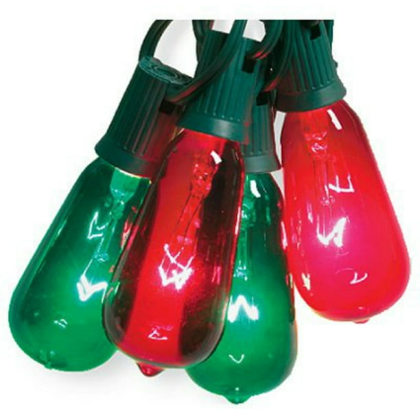 Noma/InlitenImport V51597 Christmas String Light Set, Edison Bulb