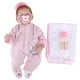 thumbnail image 4 of Muñeca Reborn de silicona,Muñeca Reborn de vinilo,Muñeca recién nacida,Muñeca de la vida real,Juguete para dormir para niños,Juguete para aplacar a los niños,Muñeca realista,Regalo de, 4 of 9