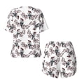 thumbnail image 2 of Sigee Bird for Sleepwear Casual Pjs with Pockets Women's Pajamas Sets Shorts 2 Piece Short Sleeve Lounge Sets Medium, 2 of 9