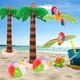 thumbnail image 4 of Globo inflable con forma de palmera de coco hawaiana, diseño de pájaro tropical, flamenco, decoración para fiestas de cumpleaños en la playa, bodas y luaus, 4 of 5
