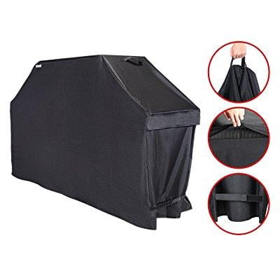 Grill Cover Nexgrill 86 Inch Gray Weather Resistant Fits 90in Wide Polyester PVC 