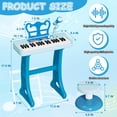 thumbnail image 4 of Piano de Juguete NEUBSAW de 37 Teclas con Micrófono para Niños de 3 a 7 Años, 4 of 7