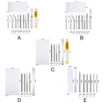 thumbnail image 2 of Outdoor Lacing Stitching Needles Paracord FID Smoothing Tool Stainless Steel DIY, 2 of 7